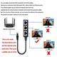 RJ45 Ethernet Splitter Cable ESS-0000721