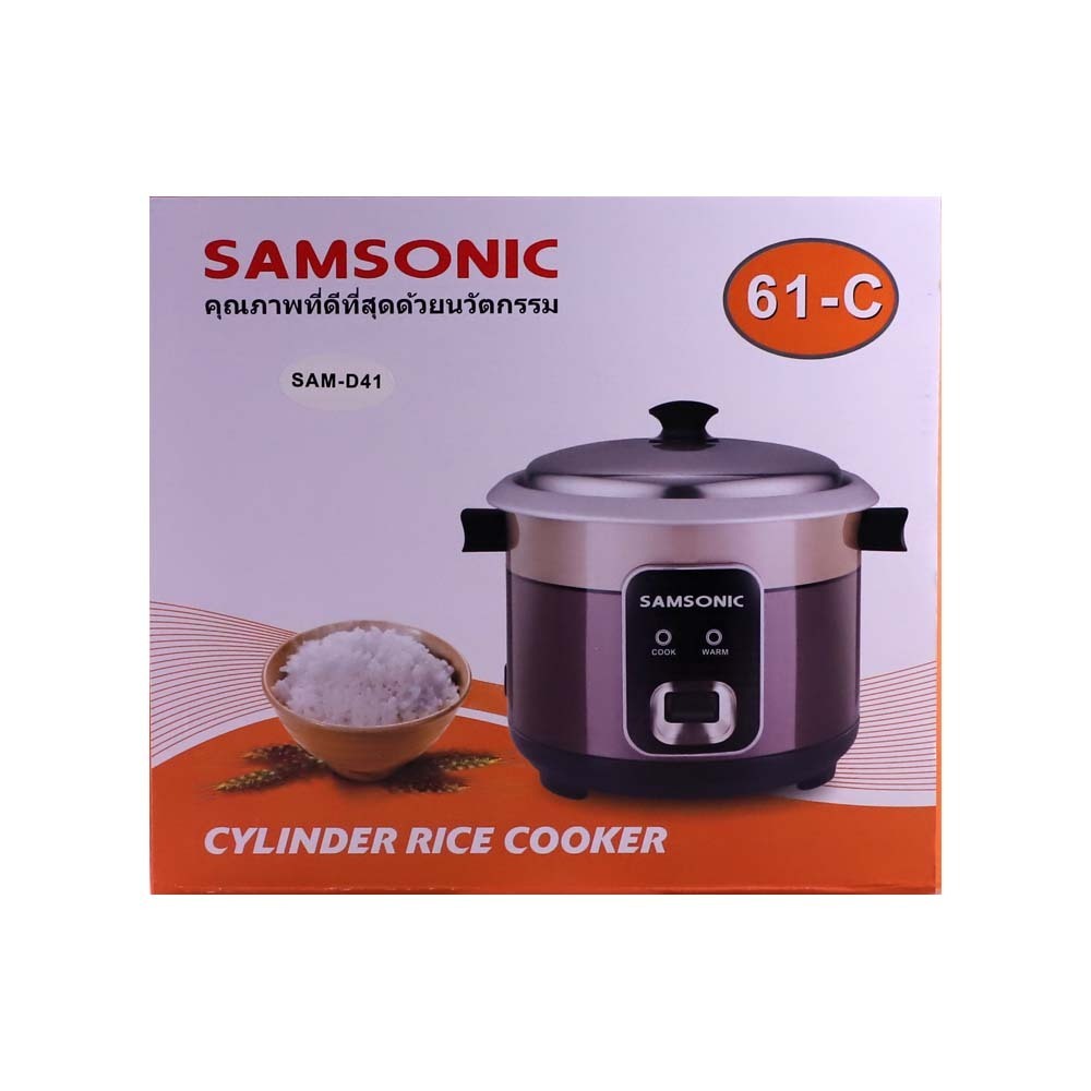 Samsonic Rice Cooker 1.8LTR 61-C