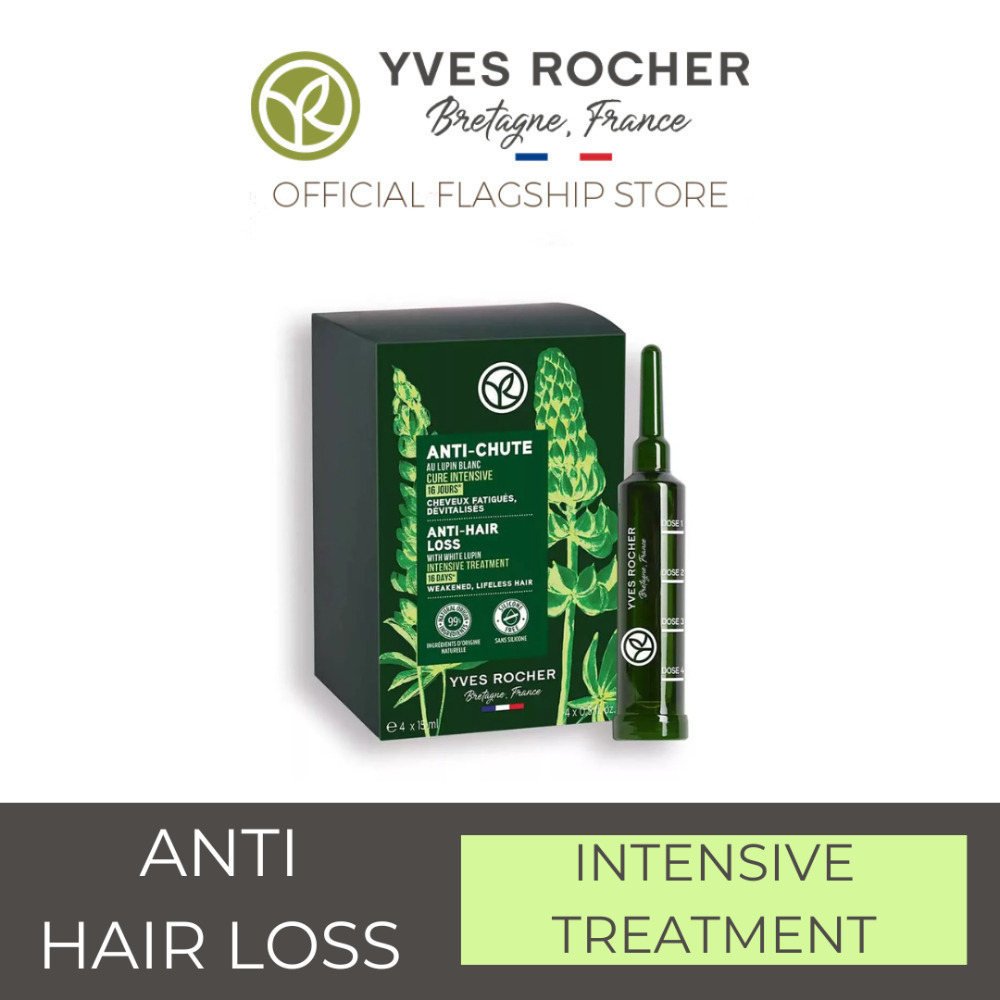 YVES ROCHER Anti-Hair Loss 15 Days Intensive Treatment 4X15Ml 52095