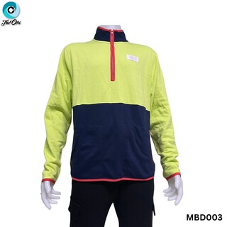 The Ori Men Hoodie Orange Blue Large MBD003