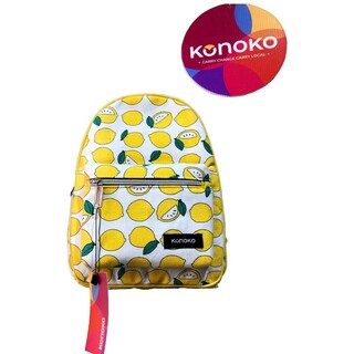 Konoko Cotton Mini Backpack M Size Yellow K1008