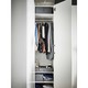 Ikea Skubb Hanging Handbag Organiser, Dark Grey, 39X93 CM 504.729.74