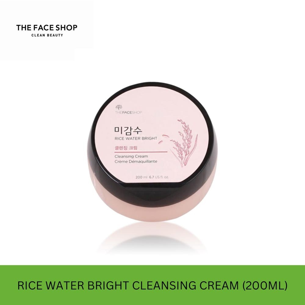 The Face Shop Official Rice Water Bright Cleansing Cream 200ML (Gz) 8806182587511