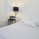 S&J Double Bed Sheet Horizontal brown triple stripe  SJ-01-26
