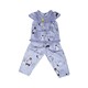 Bambi Baby Night Wear Silk Cotton One Set BAMBI_BABY07_3 Grey (7 Years)