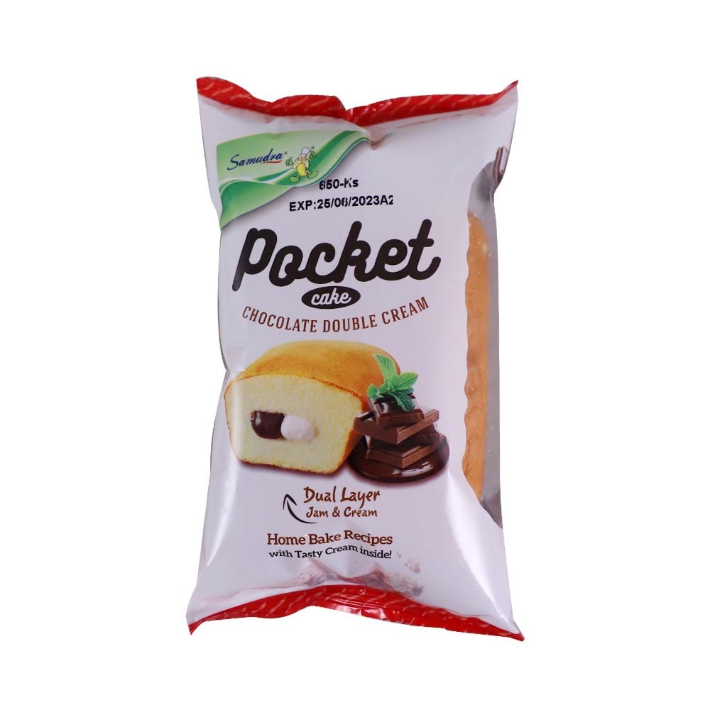 Samudra Pocket Cake Chocolate 70G