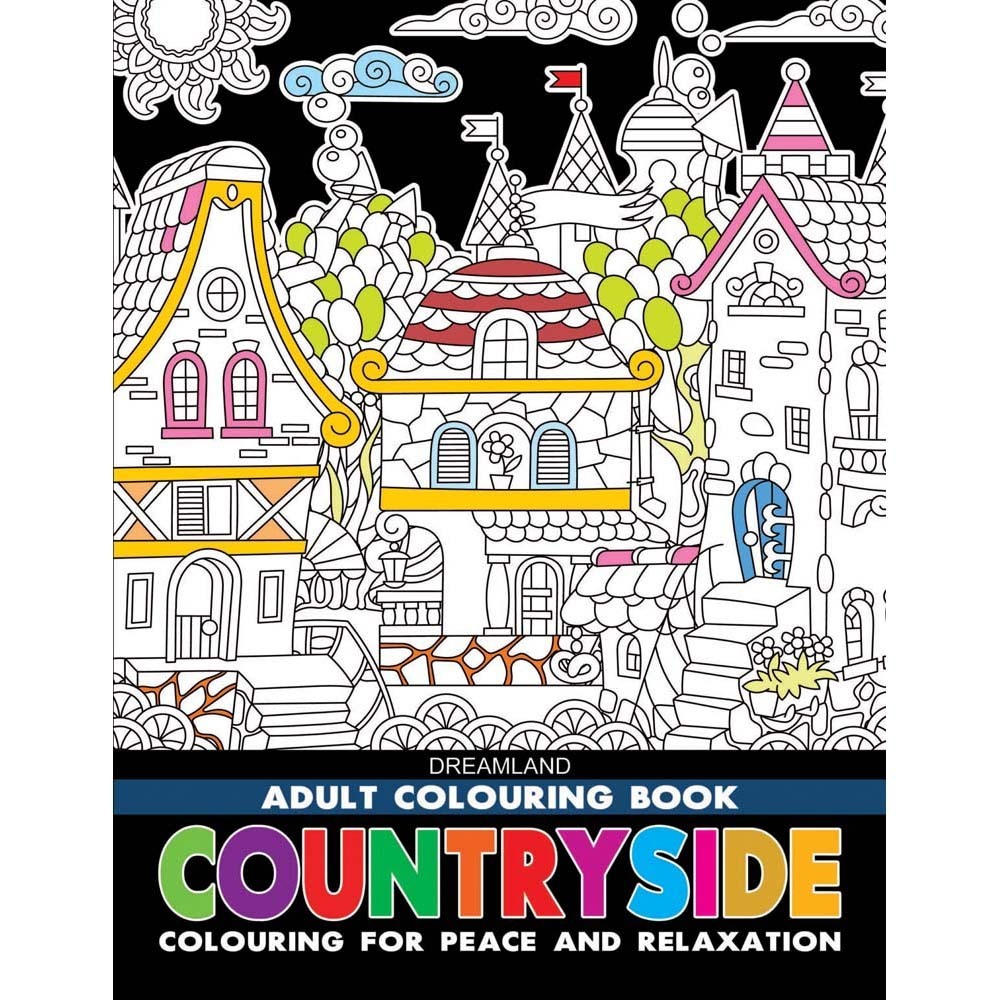 Colouring For Peace & Relaxation - Countryside