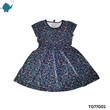 Max & Mia Girl Short-Sleeve Dress TO77001 Green XL