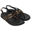 Grendha Odara Sand Ad Sandal (No-5) Black
 119103BH24905