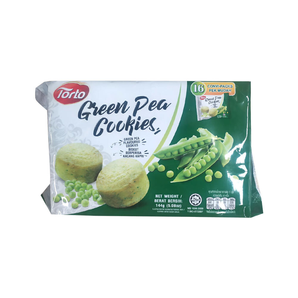 Torto Green Pea Cookies 144G