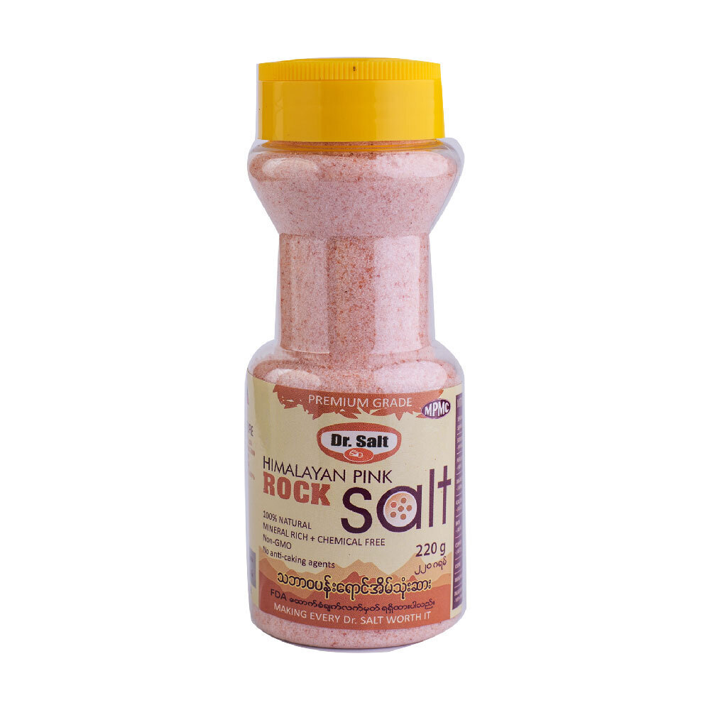 Dr.Salt Pink salt (Himalayan) 220G 00001