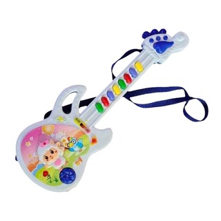 Baby Cele Flash-Light Melody Toy Guitar Guitar (Big) Dark Blue 11326