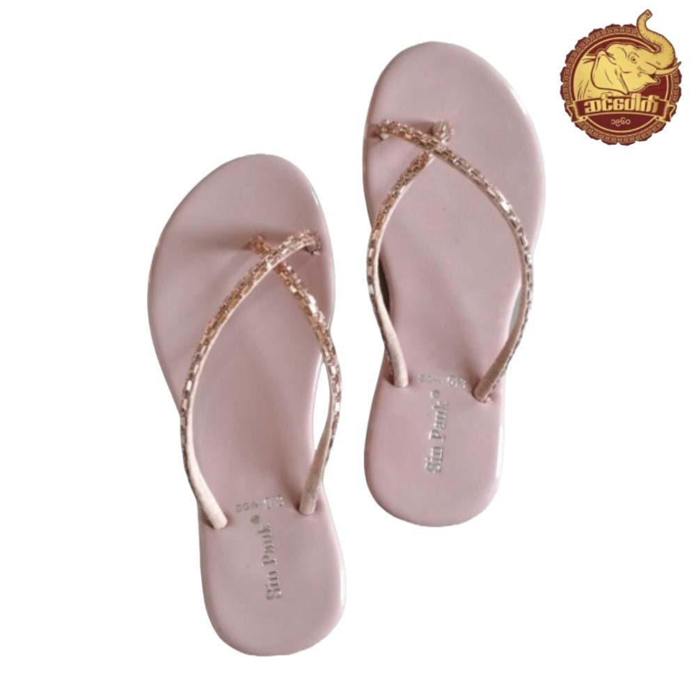 Sin Pauk Women Leather Slipper (Design-2,No-39) BGW-013