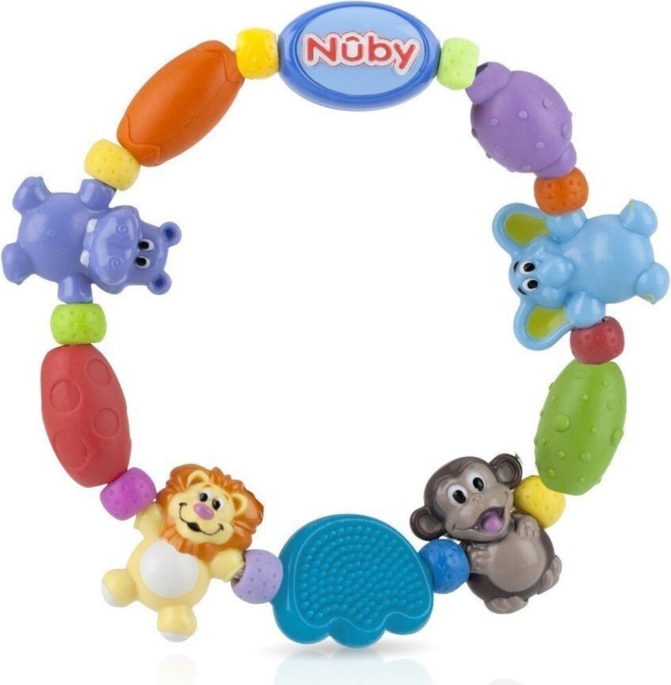 Nuby Safari Friends Teether 3M+ NO.650