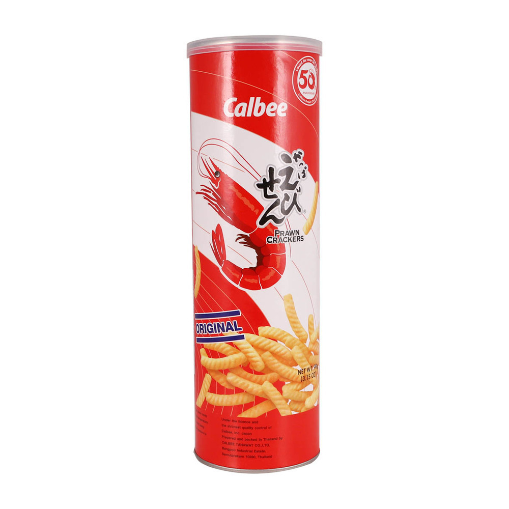 Calbee Prawn Cracker Original Flavoured 90G