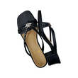 Sin Pauk Women Leather Wedge  SP H-13 Black (No-35)