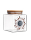 New World  Glass Jar  H5052