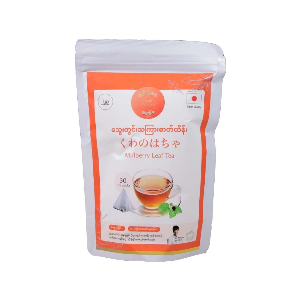 သွန်းပန် Mulberry Leaf Tea (သွေးတွင်းသကြားဓာတ်ထိန်း) ၃၀ထုပ်