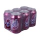 Sunkist Grape Carbonated Soft Drink 330MLx6PCS