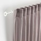 Ikea Irja Curtain Rod Set, White, 140 CM White 701.728.04