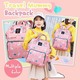 Mommy Lover Lequeen Mommy Backpack  Pink