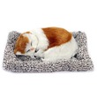 Sleeping Cat Car Décor 18 CM White A000017