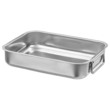 Ikea Koncis Roasting Tin, Stainless Steel, 26X20 Cm Stainless Steel 301.745.36