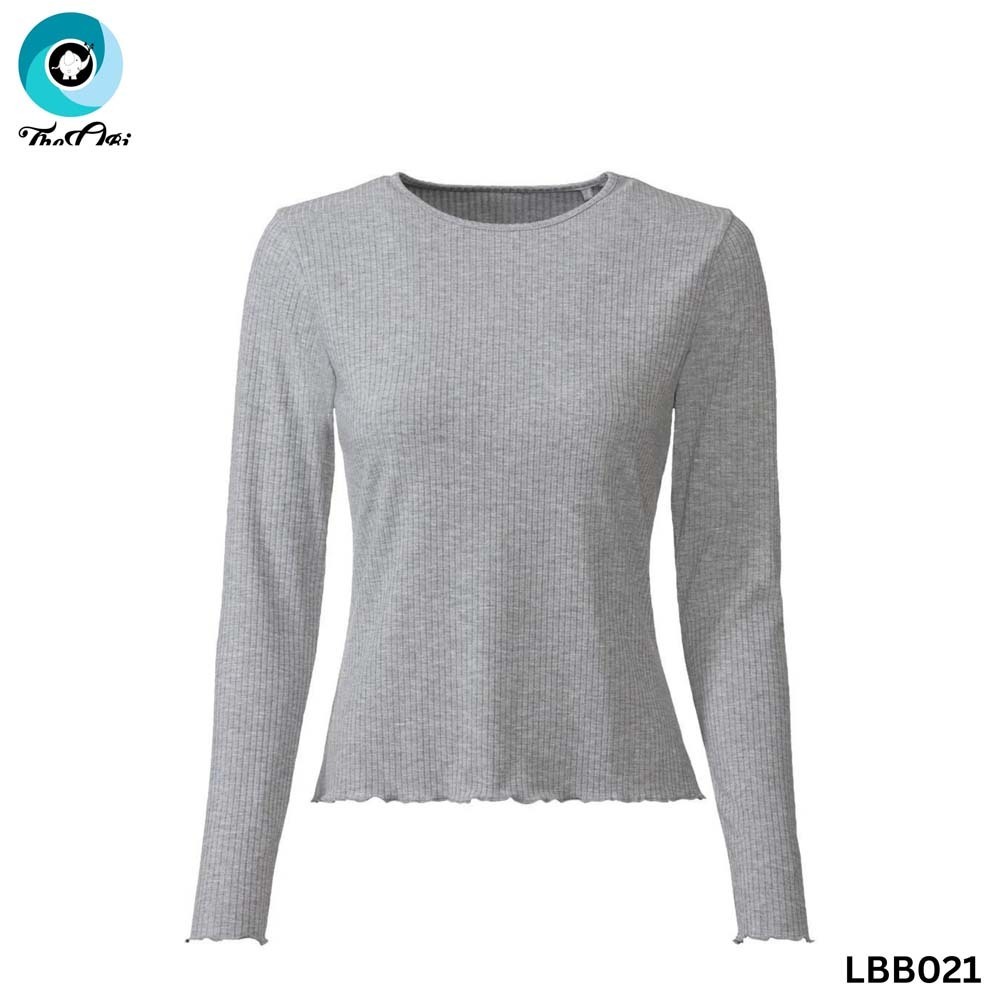 The Ori Women Long Top Gray LBB021 (Large)