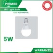 Premier Led Bulb 5W Pin Type PLED-AC5WASPTDL