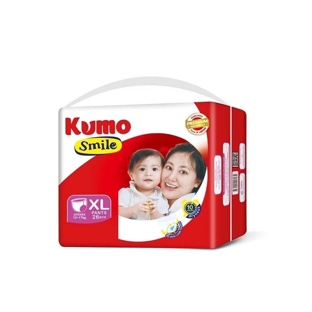 Kumo Smile Jumbo Pants XL (1Pack x 26PCS)