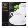 Wilmax 7OZ, 220ML Tea Cup & Saucer WL-993009RС