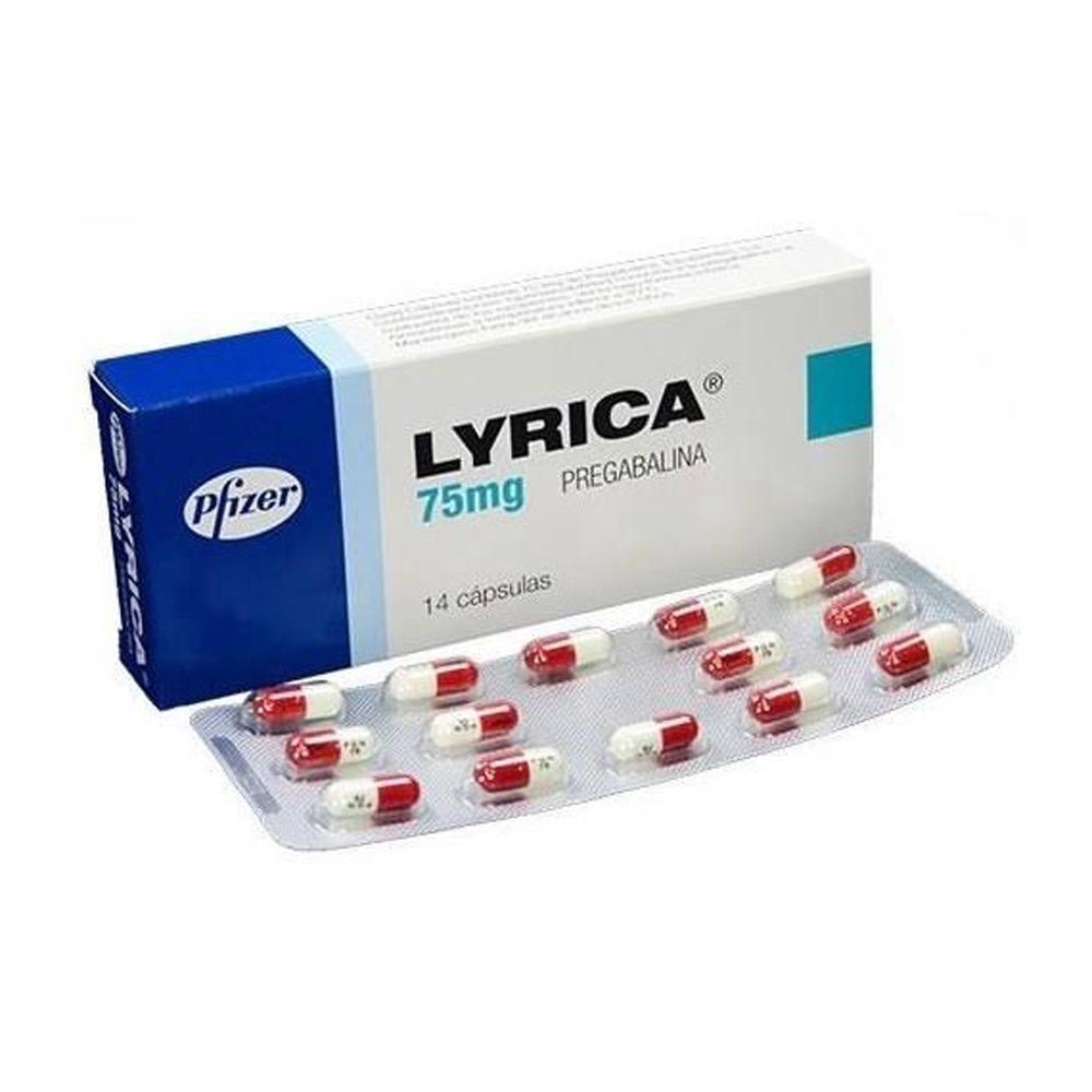 Lyrica Pregabalin 75MG 14Capsules