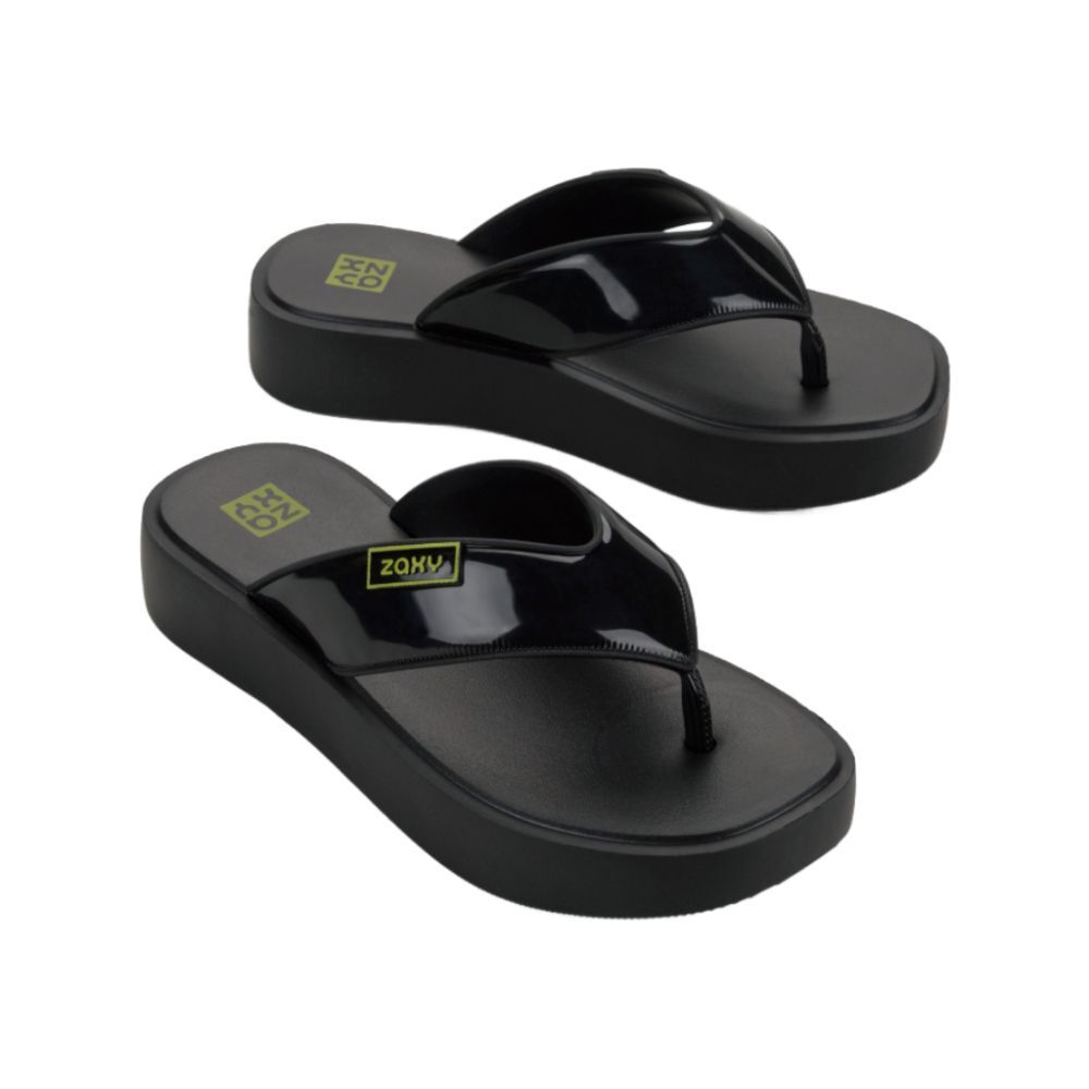 Zaxy Trend Tam Ad Wedge (No-7) Black 119121BI86207