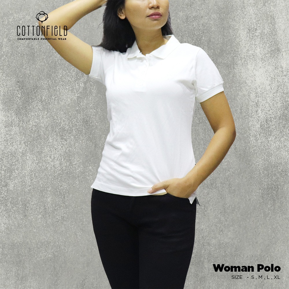 Cottonfield Women Polo Shirt C99 (Small)