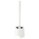 Ikea Bolmen Toilet Brush/Holder White 601.656.15