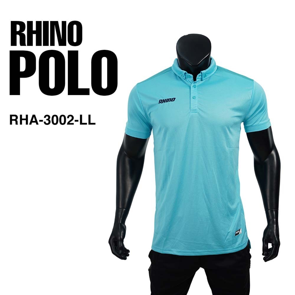 Rhino Rhino Polo Shirt Light Blue RHA-3002-LL XL