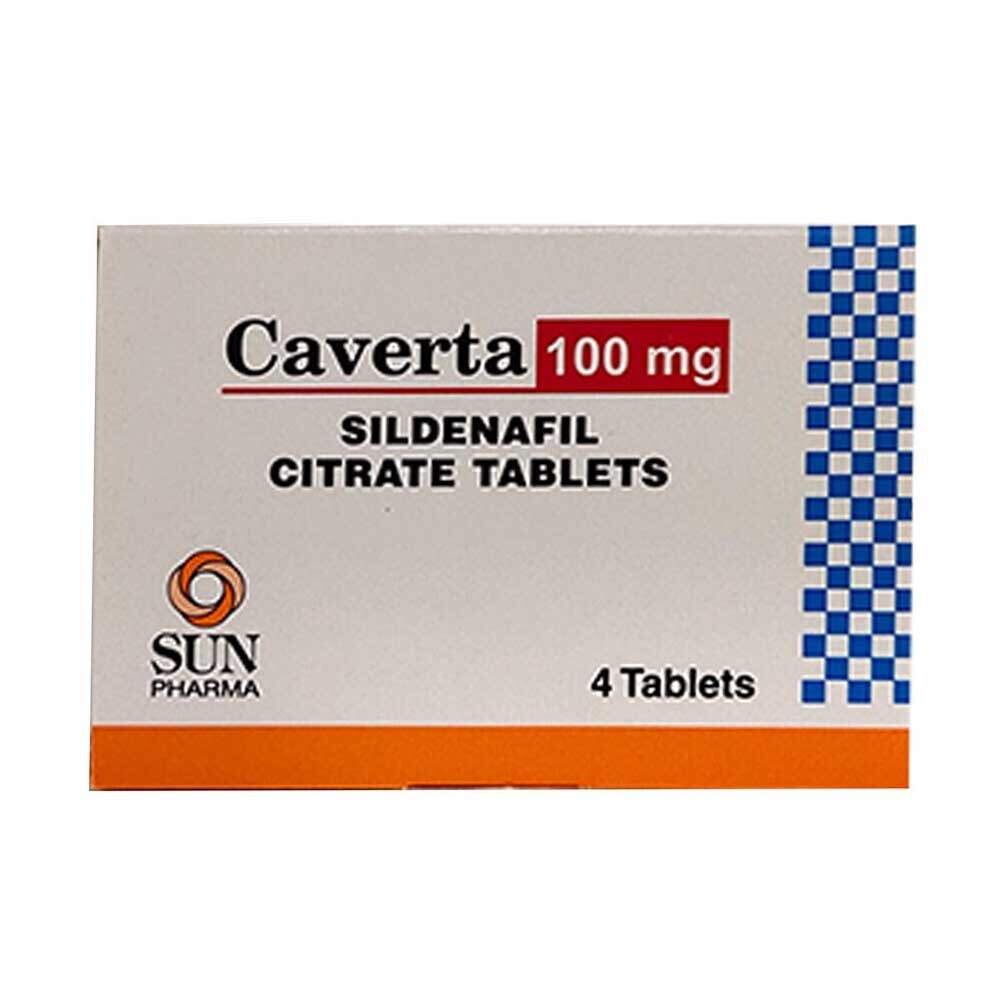 Caverta 100MG 4Tablets