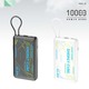 Konfulon J-28 (10000mAh Fast Charging 22.5W Built-in Cable Power Bank) + Lightning Cable Black
