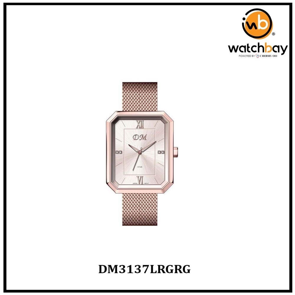 Dennis Martin Women Watch DM3137LRGRG_Cherry Oo