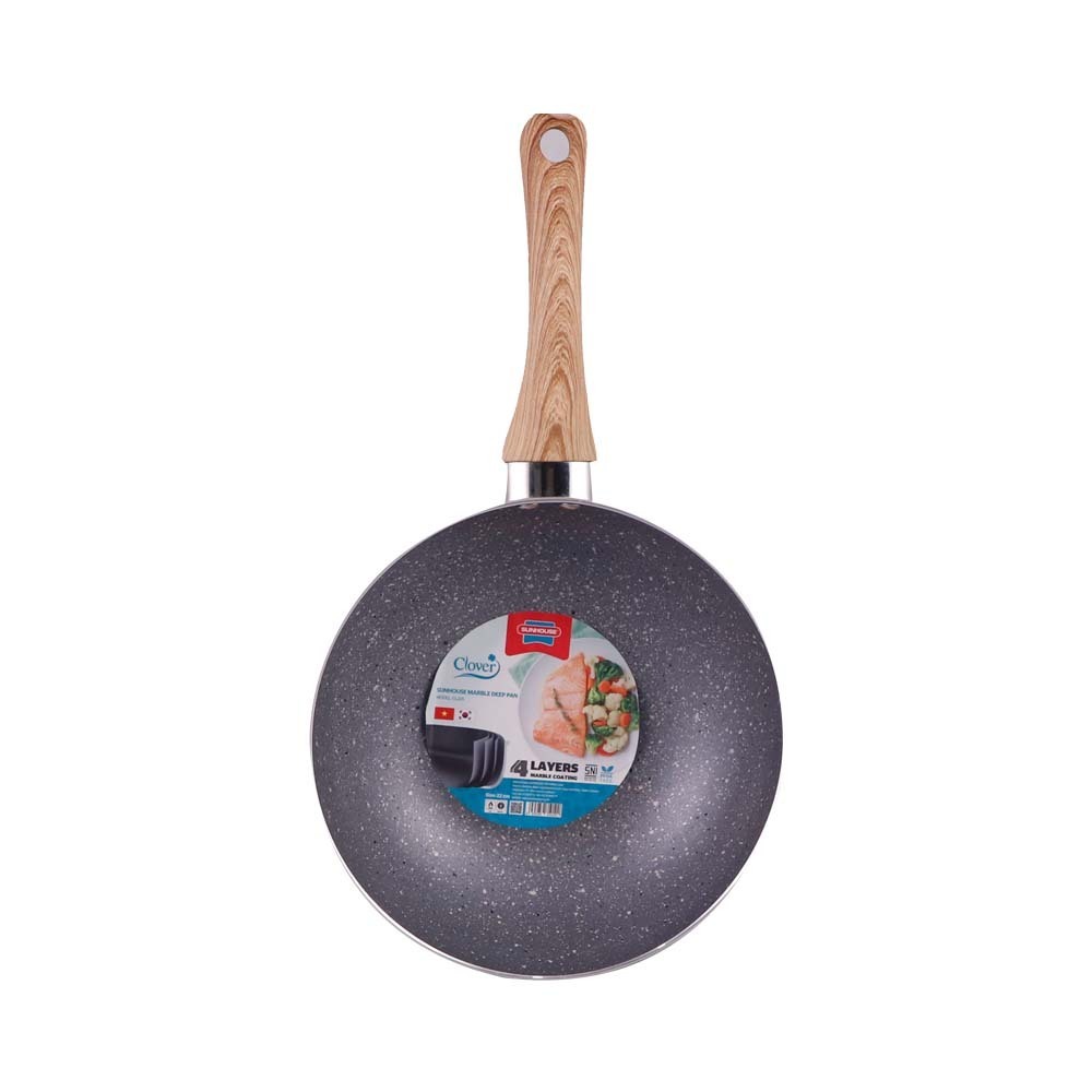 Sunhouse Clover Marble Deep Pan 22CM CL22S