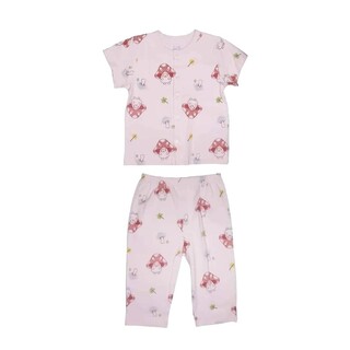Te Te & Ta Ta T Shirt Short Sleeves & Long Pants Blue (2Pcs/1Set) KTSP-SL101