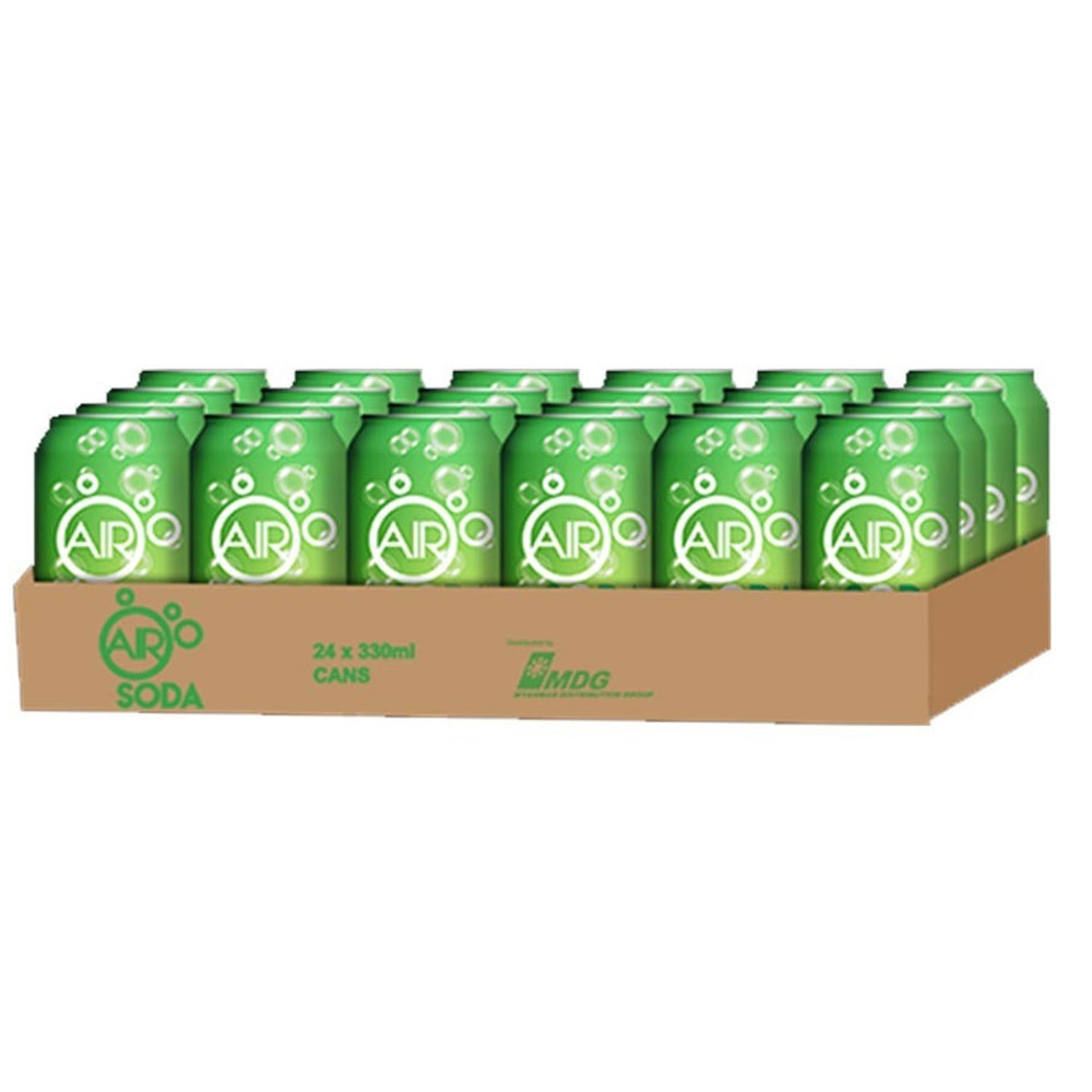 Air Soda Cucumber Lime Soda Water Carbonated Drink 330MLx24PCS