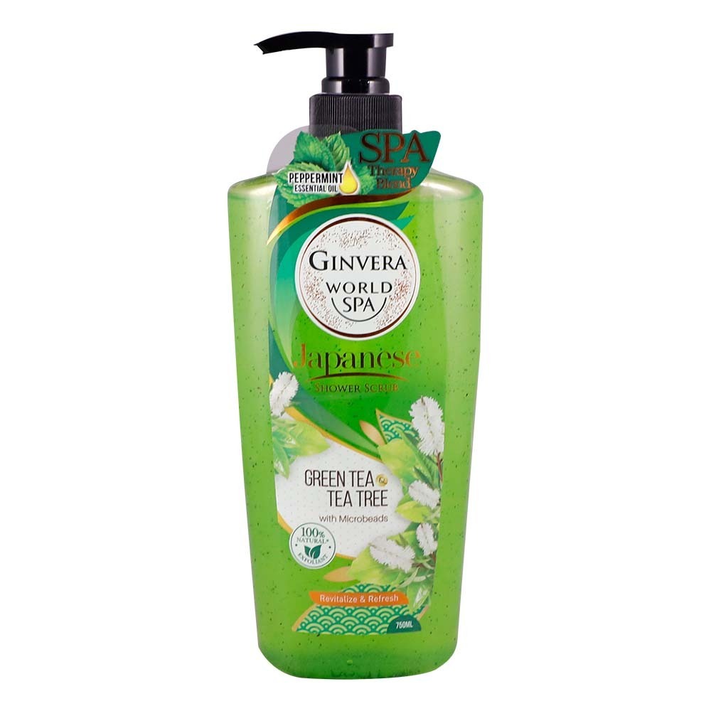 Ginvera Shower Scrub Japanese 750ML