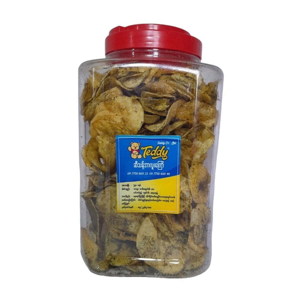 Teddy Potato Chips Plain 530G (Tea Leaf Spicy)