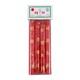 Nay La Candle Red 6 Inch 4PCS (Pro)