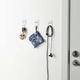 Ikea Plutt Hook, Self-Adhesive, White 903.612.81