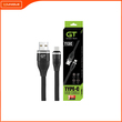 Green Tech GTC-T13C Type-C Cable (Black) 100CM  696930