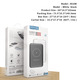 Konfulon M16W (5000mAh Fast Charging 18W Wireless Power Bank) White