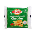 President Cheddar Slice Cheese 10 Pieces (200 Grams)