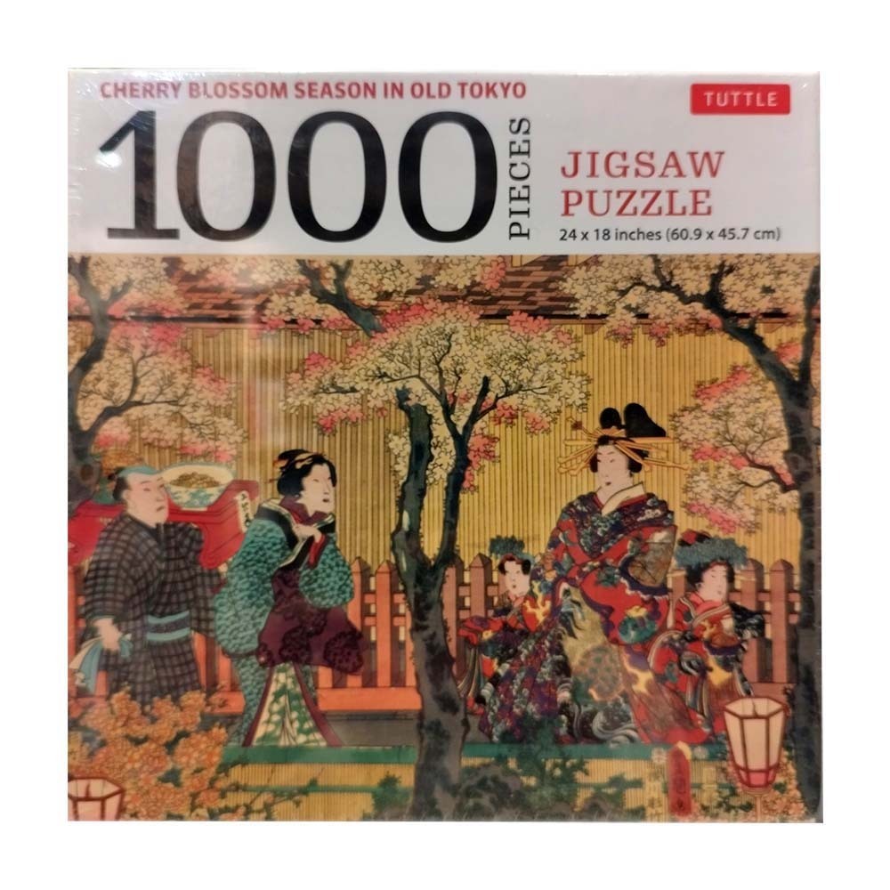 Jigsaw Puzzle Cherry Blossom Old Tokyo (1000P)